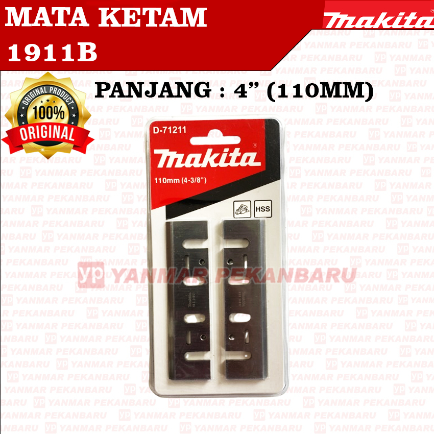 1911B MATA PISAU PLANER SERUT KAYU KETAM SUGU 793008-8 MAKITA ORIGINAL ASLI