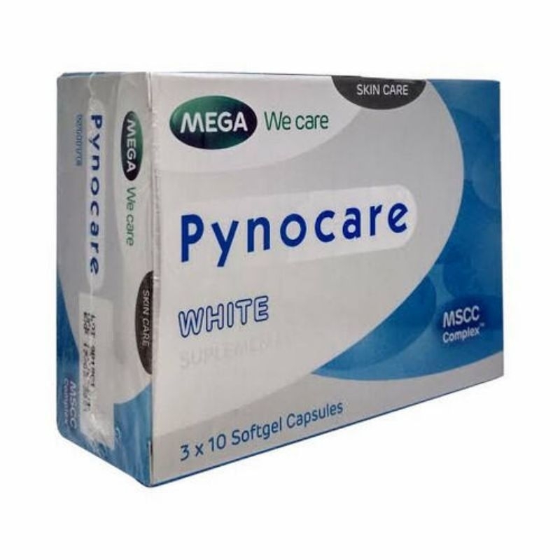 PYNOCARE WHITE ORIGINAL (SUPLEMEN PEMUTIH) /PEMUTIH KULIT/OBAT MELASMA/OBAT FLEK/OBAT PEMUTIH