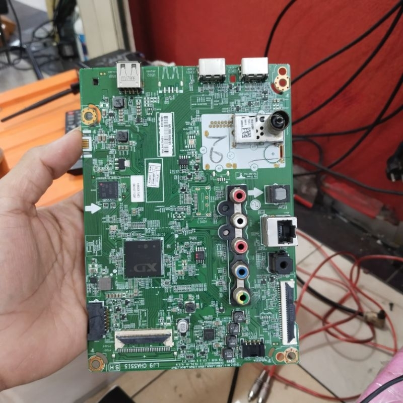 mb tv lg 43LM5700PTC mainboard motherboard mesin tv led
