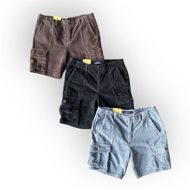 Surfakiller Celana Pendek Cargo Corduroy