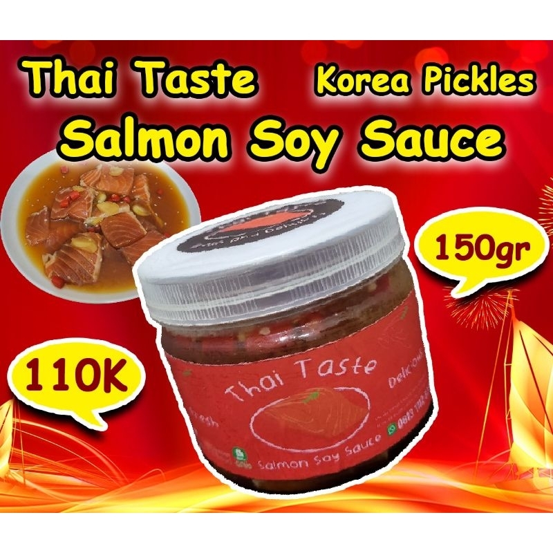 

Salmon soy sauce shashimi grade ( ikan salmon segar mentah )