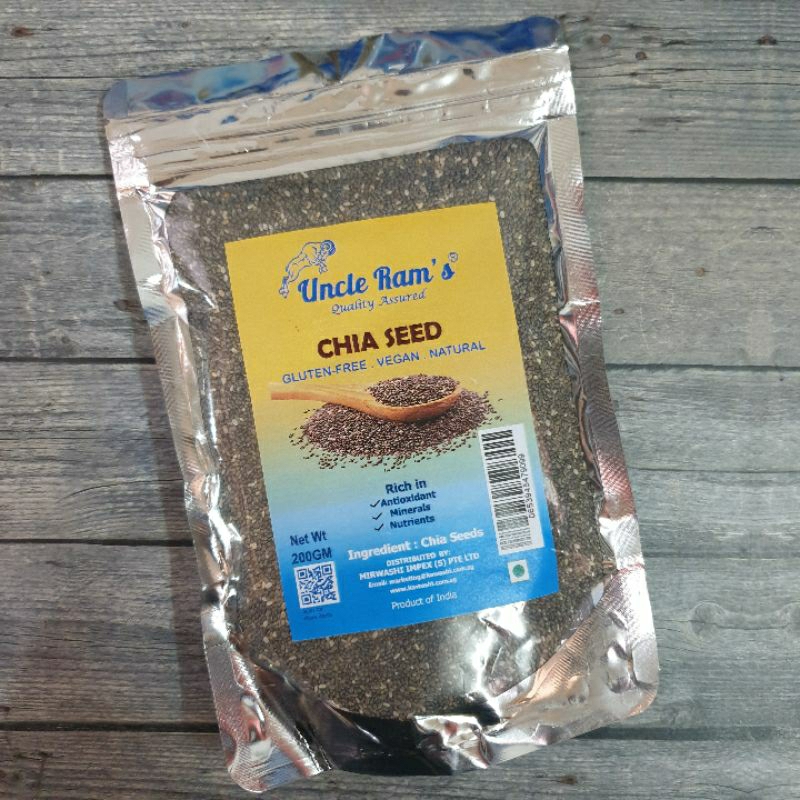 

Uncle Rams Natural Chia Seed Gluten Free Vegan India