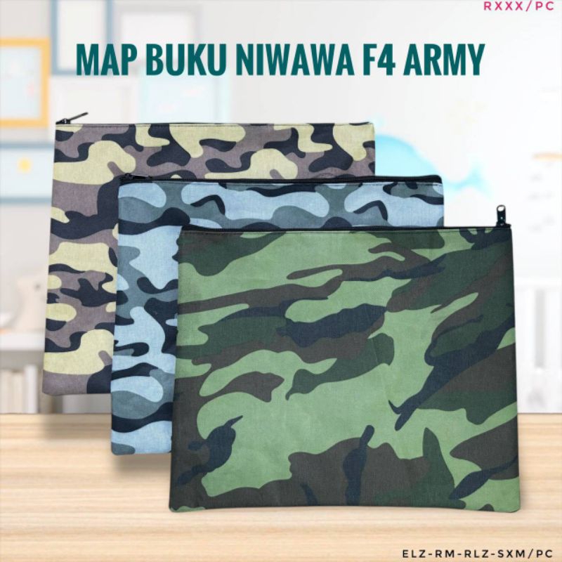 

Map Buku Niwawa F4 Army/Per Pcs