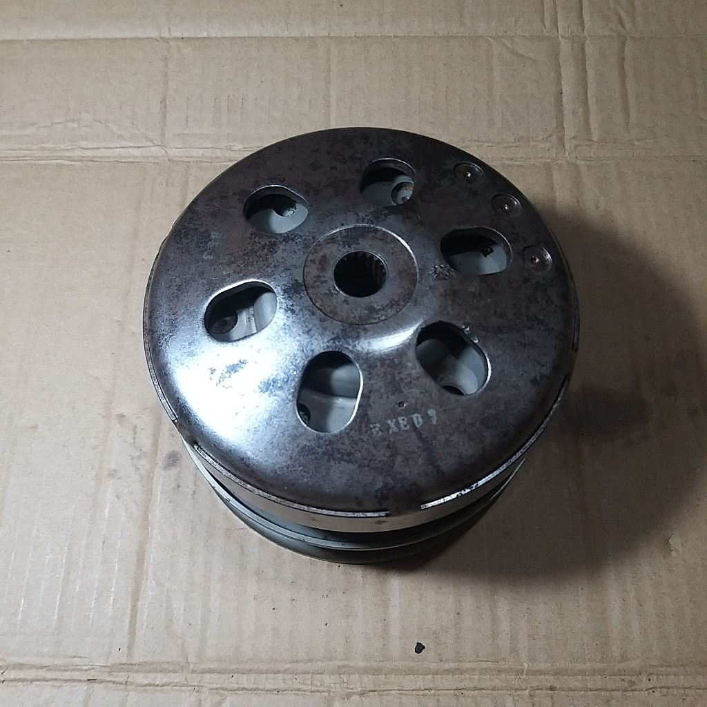 PULLY PULLEY KAMPAS GANDA YAMAHA FAZZIO KODE BEJ ORIGINAL COPOTAN