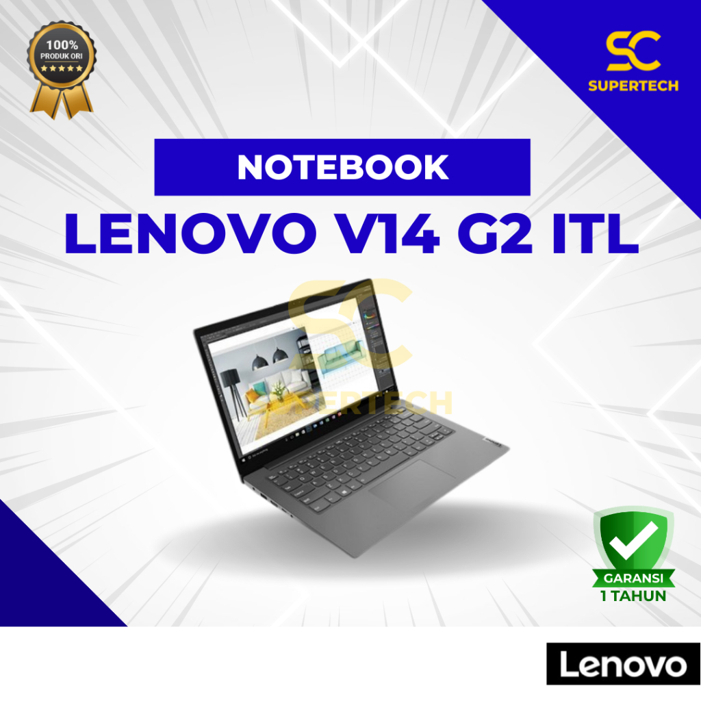 NOTEBOOK LENOVO V14 G2 ITL i3-1115G4 4GB 256SSD 14"HD W10