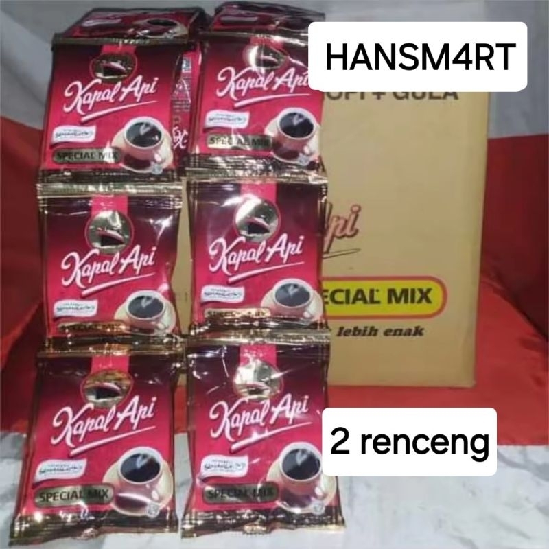 

kopi kapal Api special mix 2 Renceng kopi plus gula
