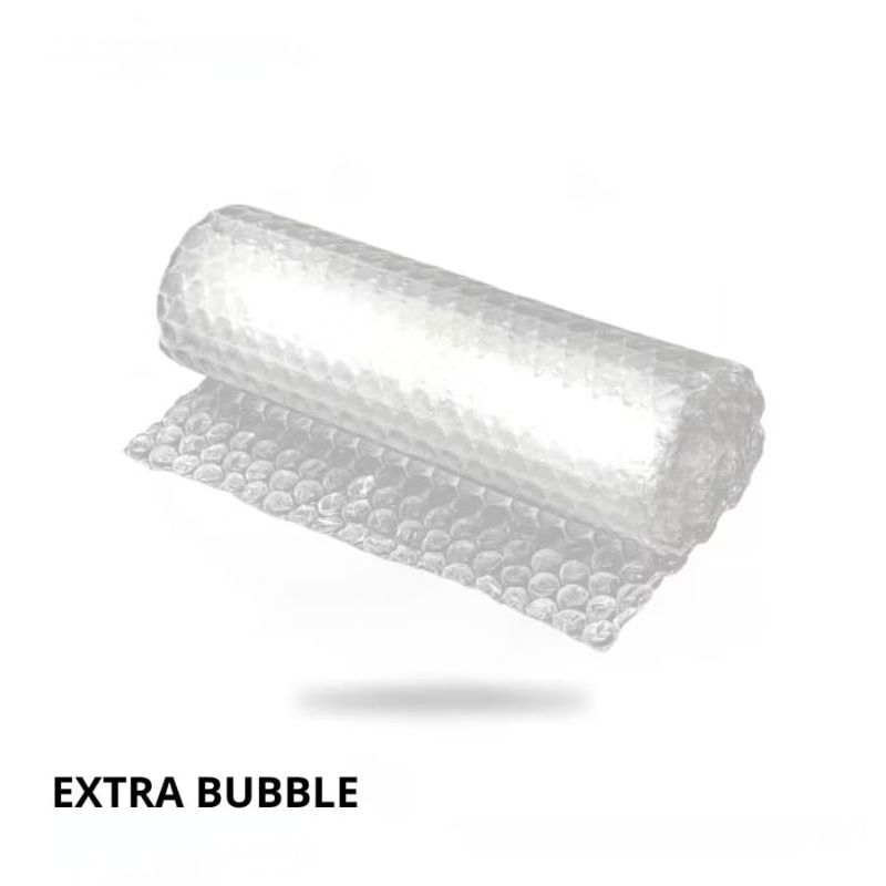

Pengemasan Extra Tambahan Packing Bubble Wrap / Extra Bubble Wrap