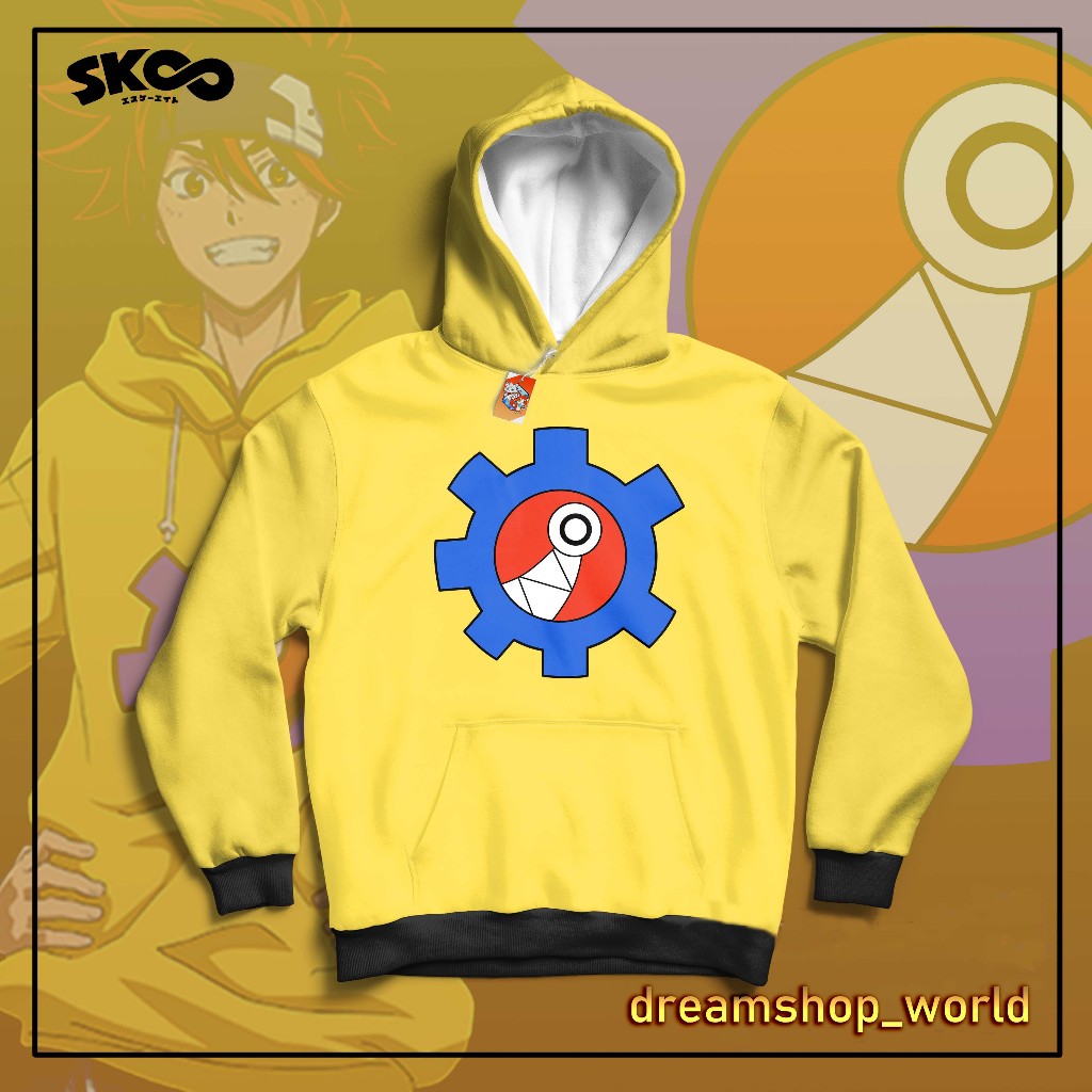 Sweater Hoodie Fullprint Anime SK8 The Infinity Kyan Reki