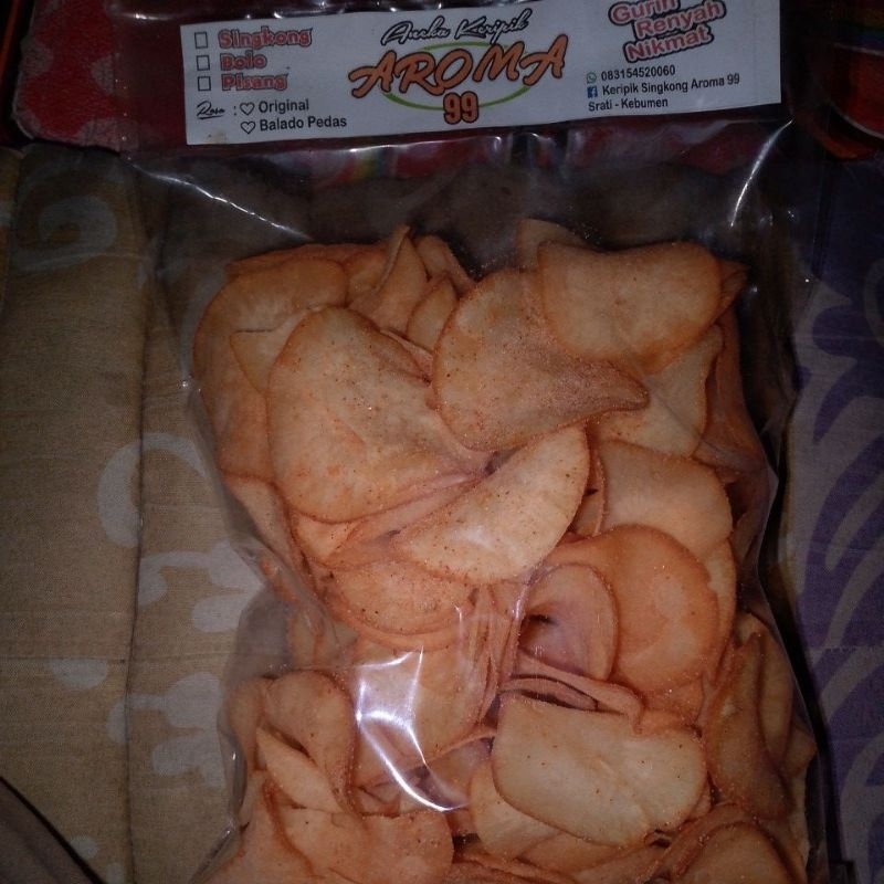 

KRIPIK SINGKONG & TALAS