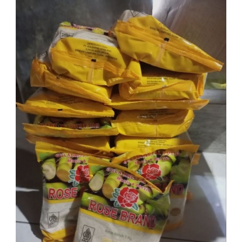 

gula kemasan rosebrand 5kg