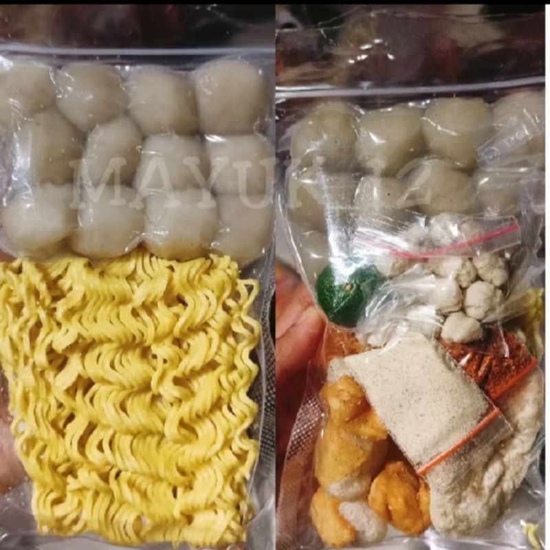 

promo!!! baso Aci instan isi 12 butir +mie termurah buy 5 gratis 1 bungkus