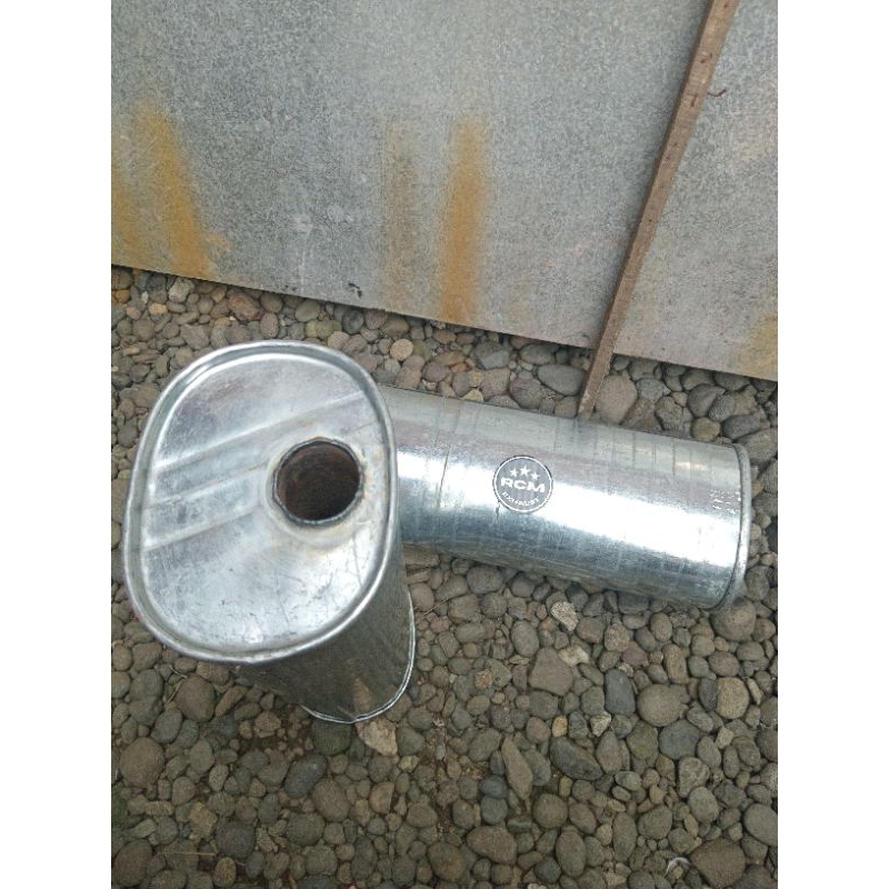 TABUNG KNALPOT STANDAR MOBIL FUTURA,APV,CARRY, MITSUBIHI T120SS