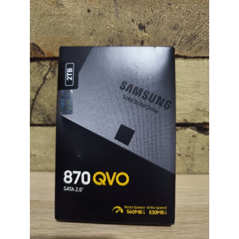 Samsung SSD 870 QVO 2TB - Bekas Mulus