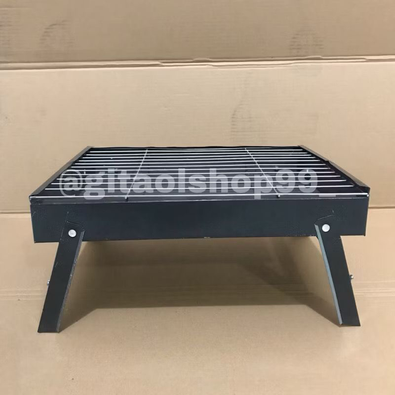 AK Alat Bakar Sate Tempat Panggangan Lipat Portable Panggang Daging Ayam Bakaran LGI Grill BBQ