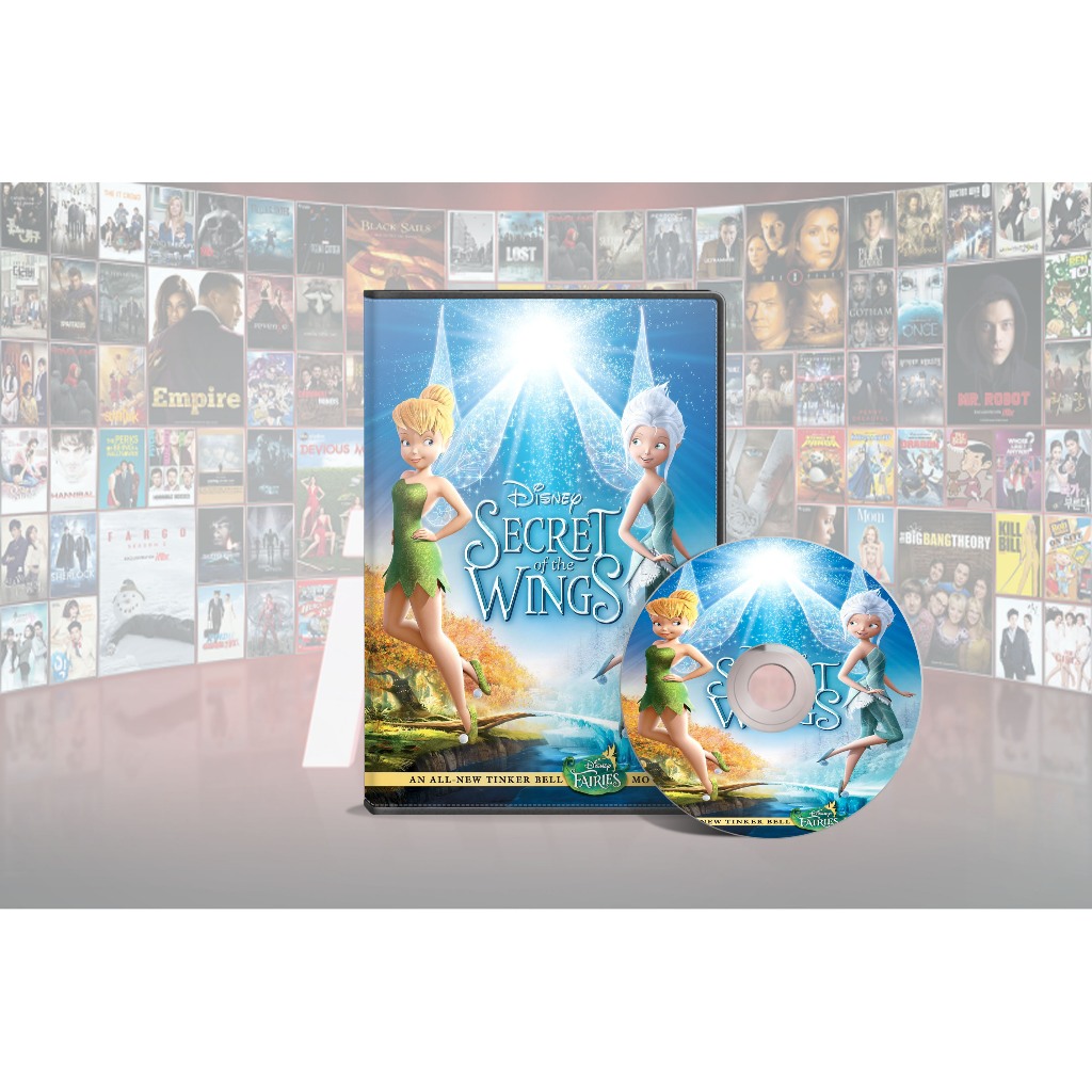 DVD Film Animasi Tinker Bell Secret Of The Wings (2012)