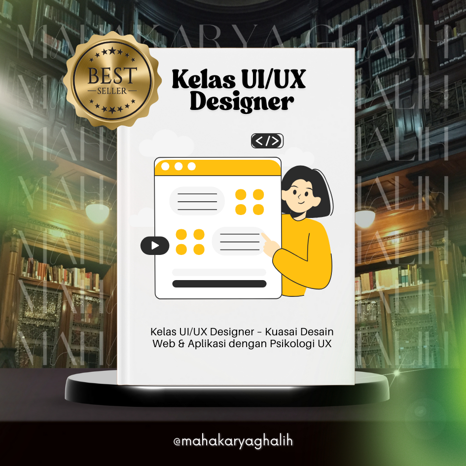 Kelas UI/UX Designer – Kuasai Desain Web & Aplikasi dengan Psikologi UX