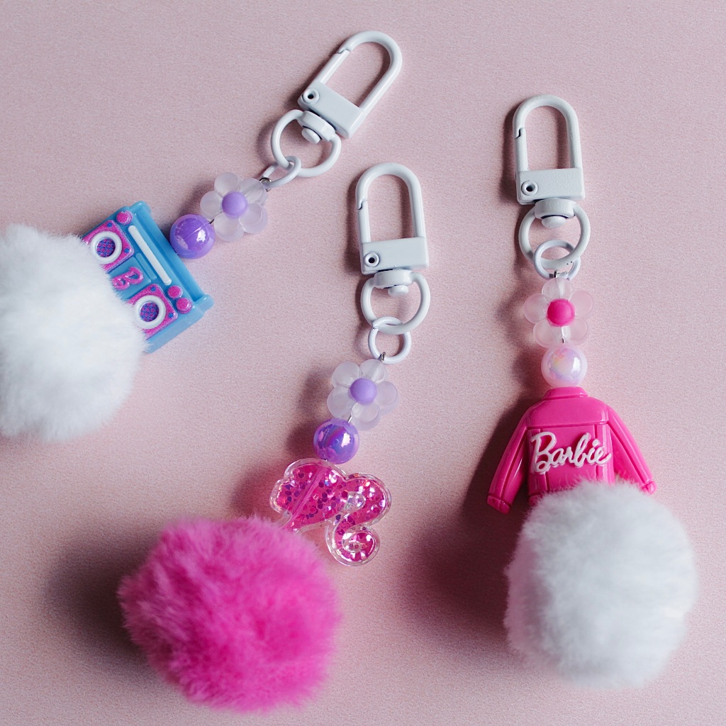 Gantungan Kunci Barbie | Hiasan Aesthetic | Keychain | Phone Charm | Bag Charm ~ Barbie Edition Vol 