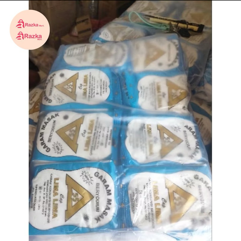 

Murah Garam Dapur Segitiga Mas isi 5pcs