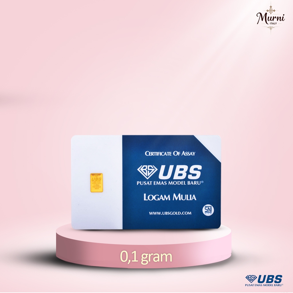 UBS Logam Mulia 0,1  Gram