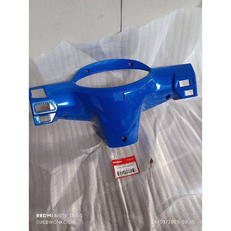 53206-KPH-880FMP batok belakang honda karisma X125D biru original AHM