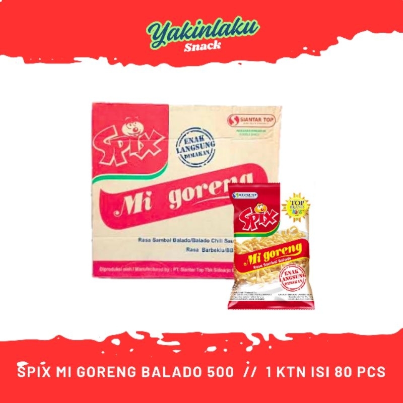 

Spix Mi Goreng Rasa Balado CBP 500 - Kartonan