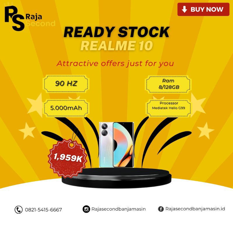 REALME 10 SECOND