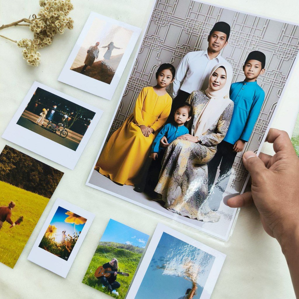 Cetak foto A4 2R 3R 4R / Cetak foto premium full Laminasi