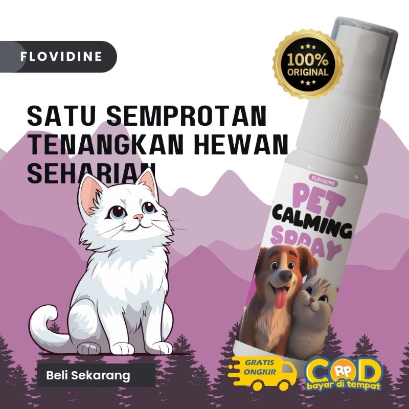 Spray Penenang  Kucing & Anjing - Pet Calming Spray