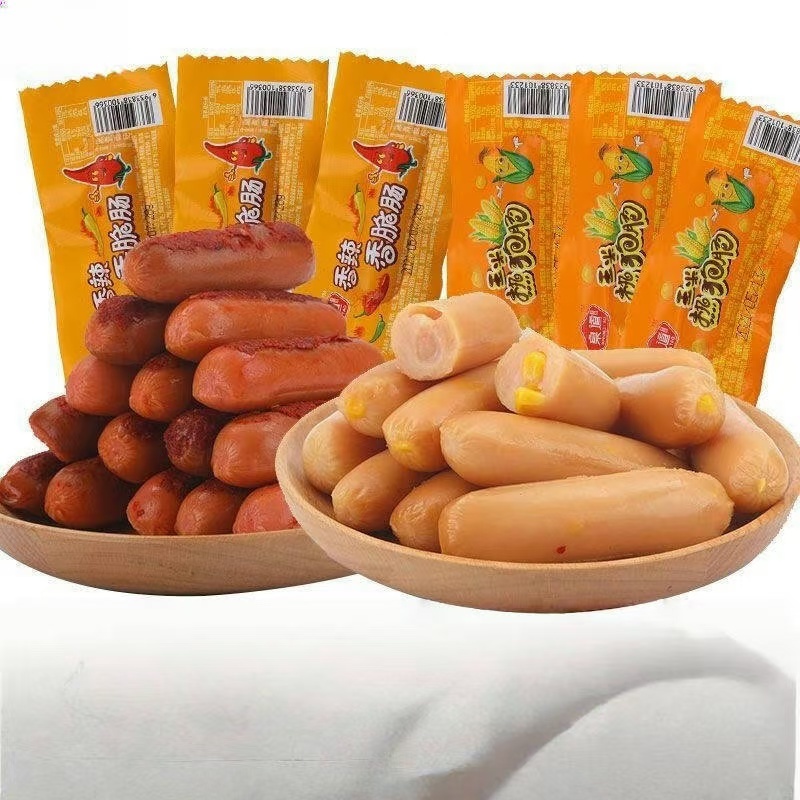 

[HALAL] Sosis hotdog/sosis jagung/ sosis spicy/cemilan instant/25g