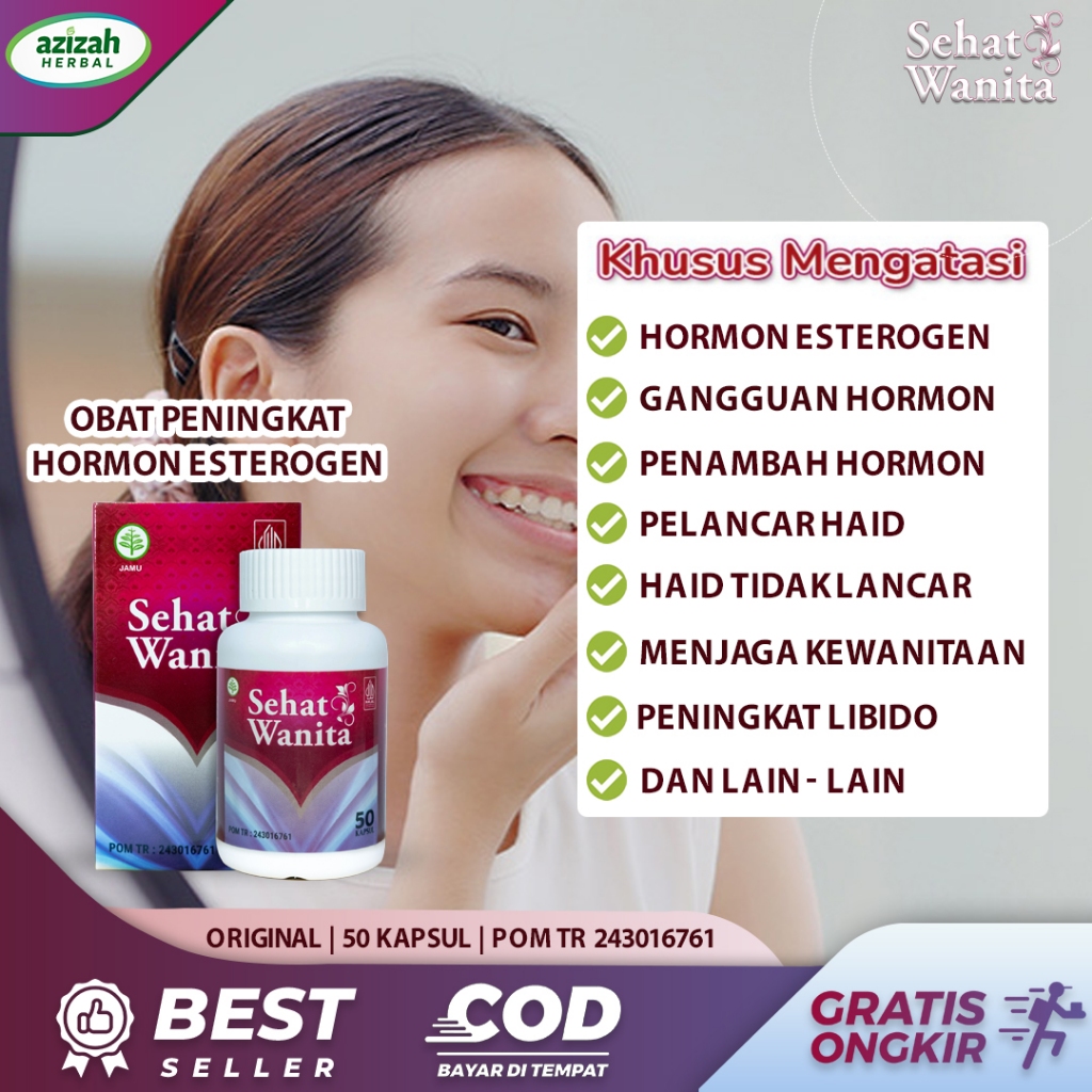Obat Meningkatkan Hormon Estrogen Wanita Menambah Libido Wanita Melancarkan Siklus Menstruasi Walatr