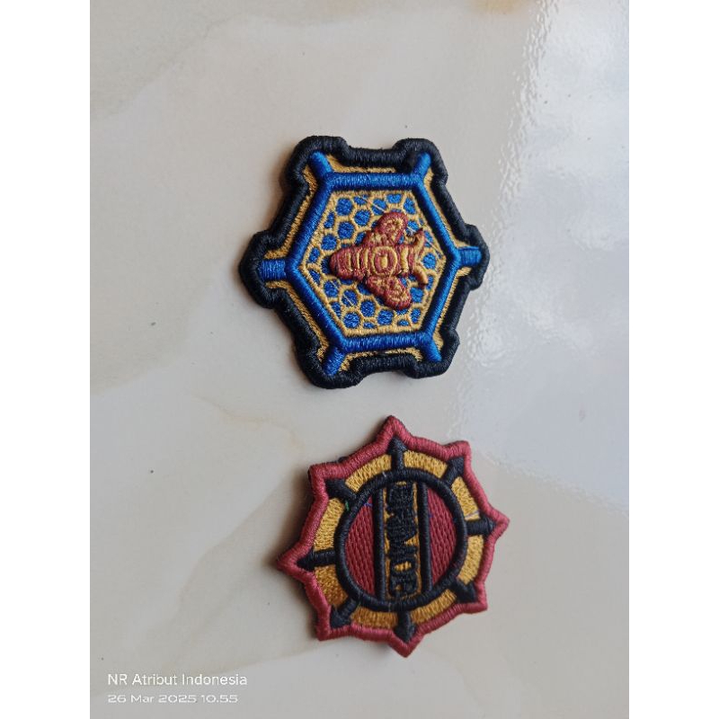 Logo Bordi Keuangan,Logo bordir saku,Logo Keuangan Polri