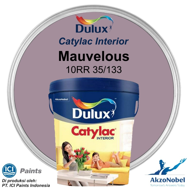 CAT DULUX CATYLAC INTERIOR 5 KG - MAUVELOUS 10RR 35/133