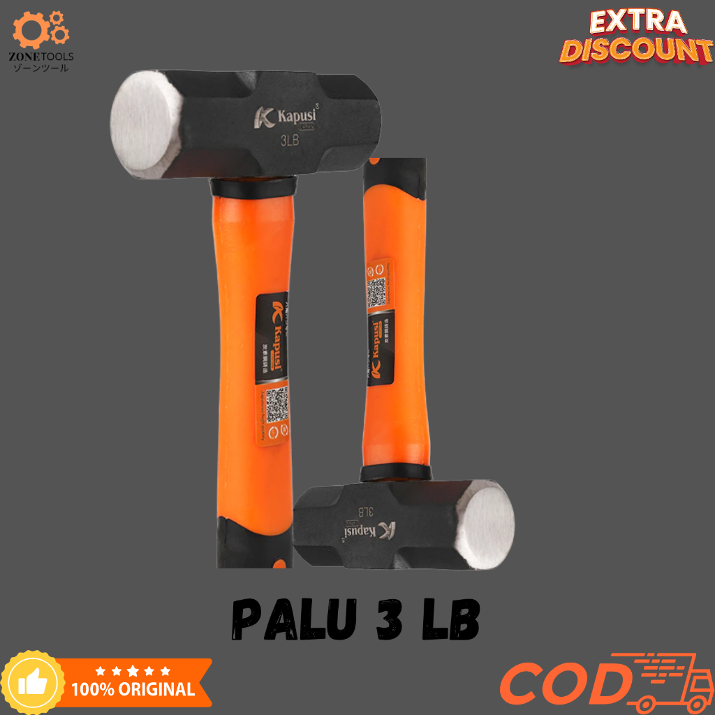 Kapusi Palu Muka Ganda Ukuran 3 LB