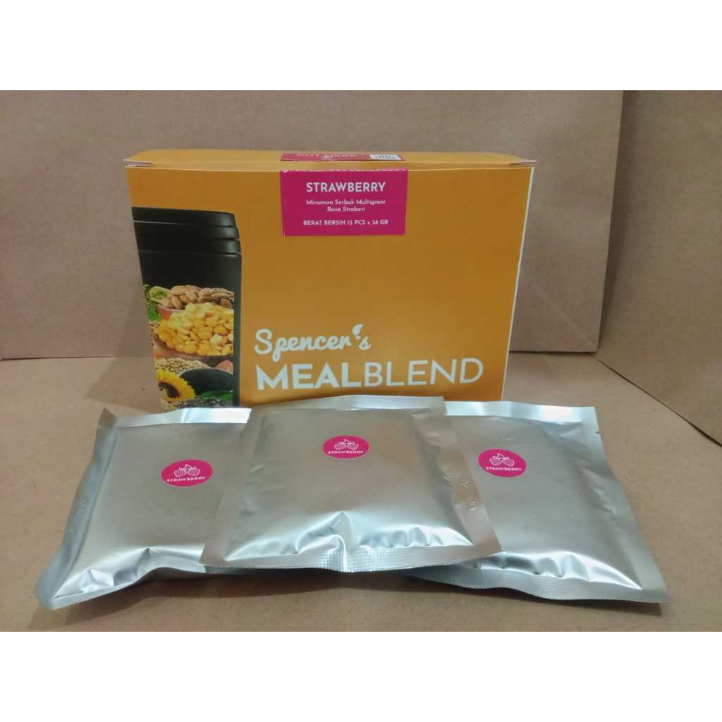 

Spencer’s MealBlend Makanan Diet Rendah Kalori Meal Replacement Solution Sachet (1 pcs)