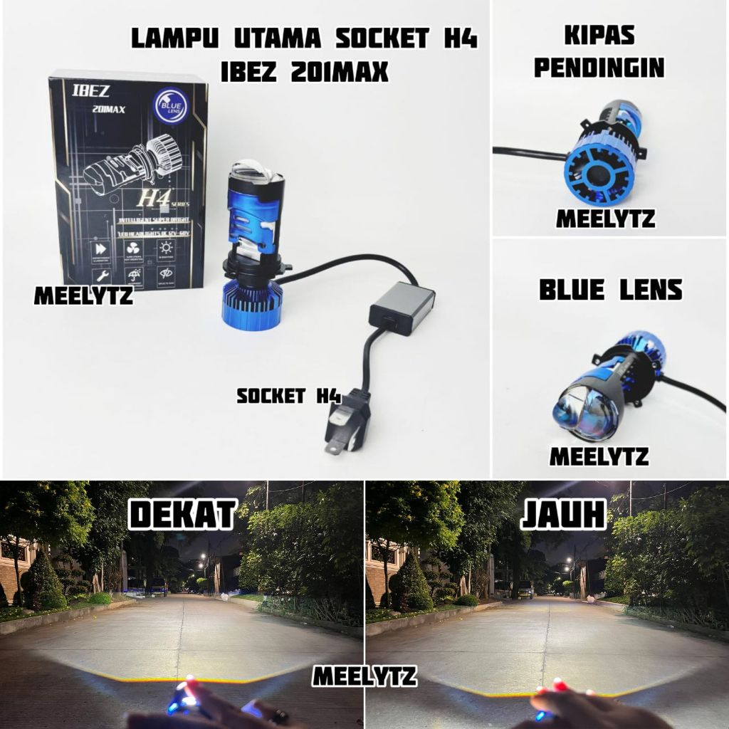 IBEZ 201MAX - Lampu Utama LED H4