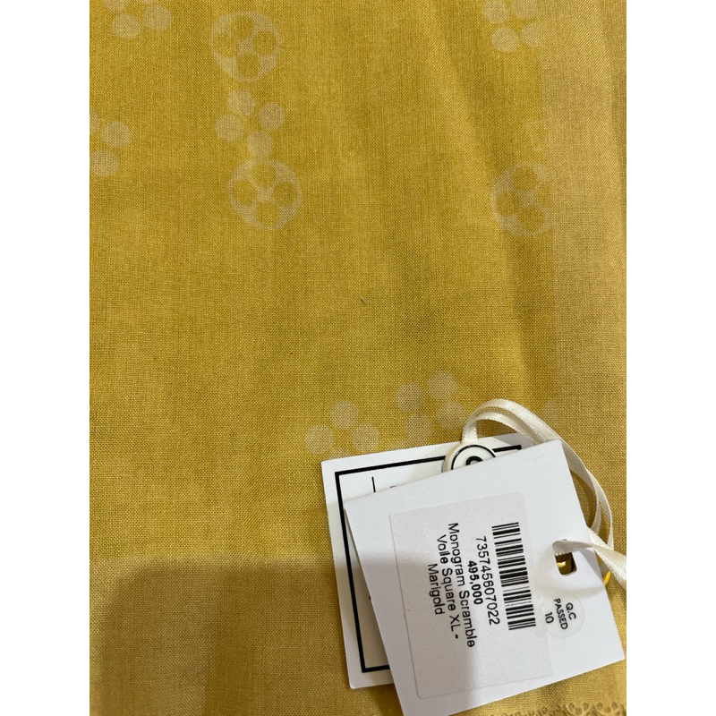 BS monogram scramble marigold xl
