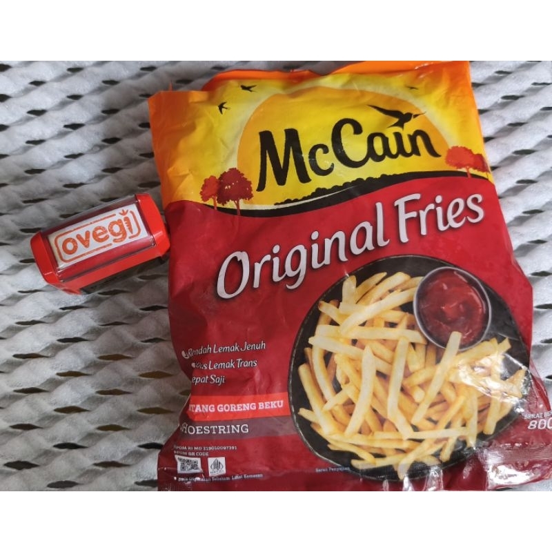 

McCain Original Fries Frozen/Kentang Goreng Beku Original 800 gram