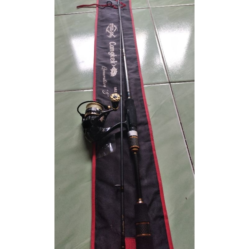 Joran relix nusantara cangkek 2-6lb dan ryobi ultrapower hpx 1000