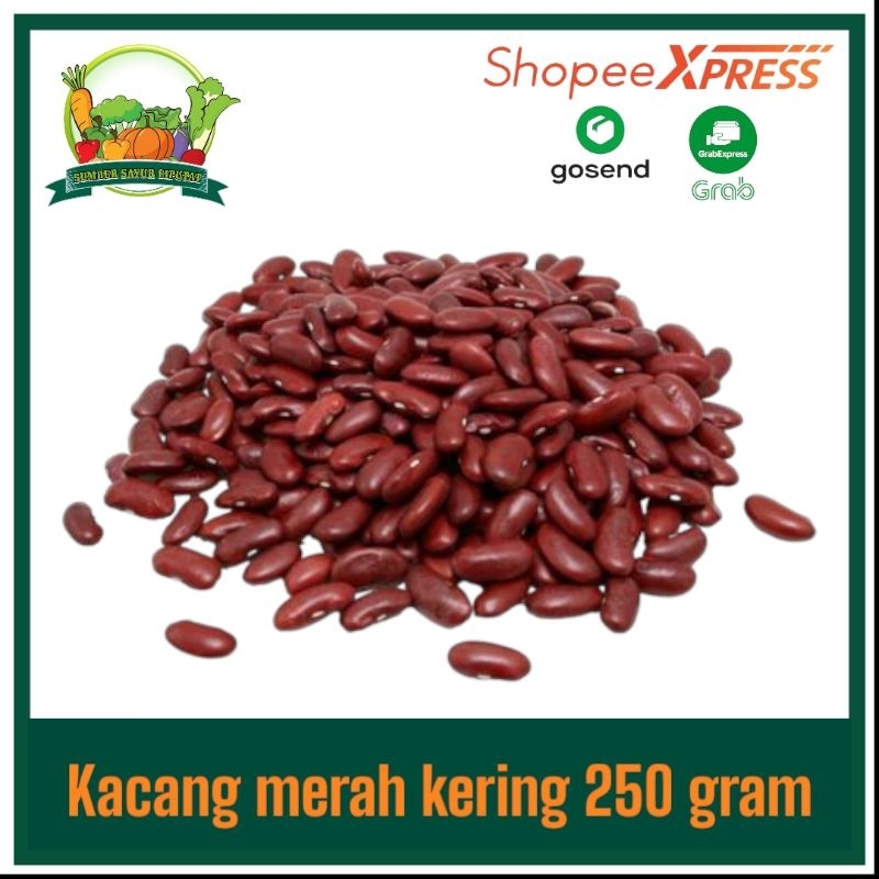 

Kacang merah kering 250 gram - KIRIM INSTAN