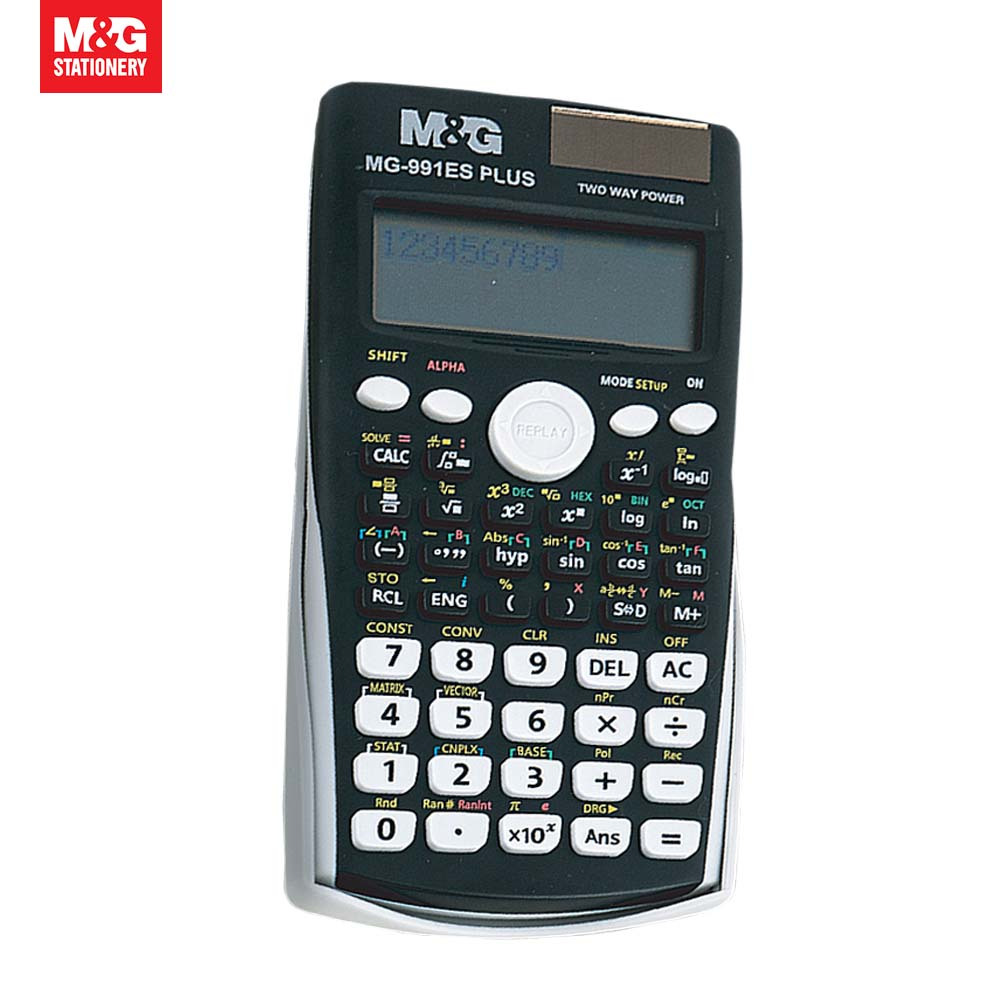 

M&G Calculator 12 Digits Scientific 417 Functions / kalkulator ilmiah