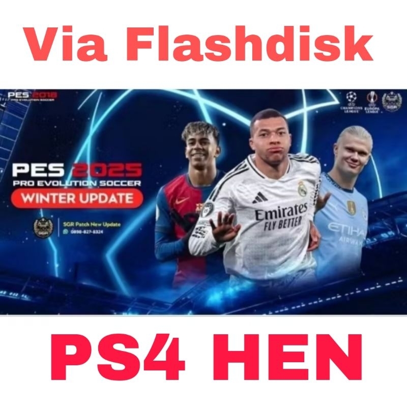 SGR PATCH PES 2018 UPDATE 2025 PS4