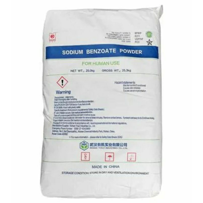 sodium benzoat 1kg /Natrium benzoat 1kg /Pengawet makanan 1kg