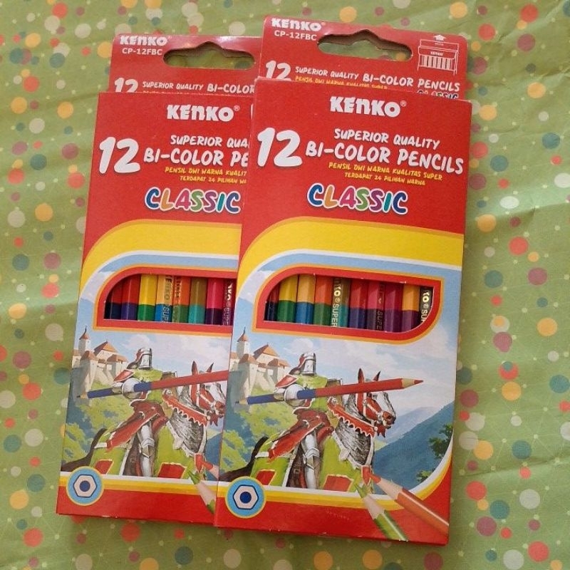 

pensil warna 24 pilihan warna merek kenko