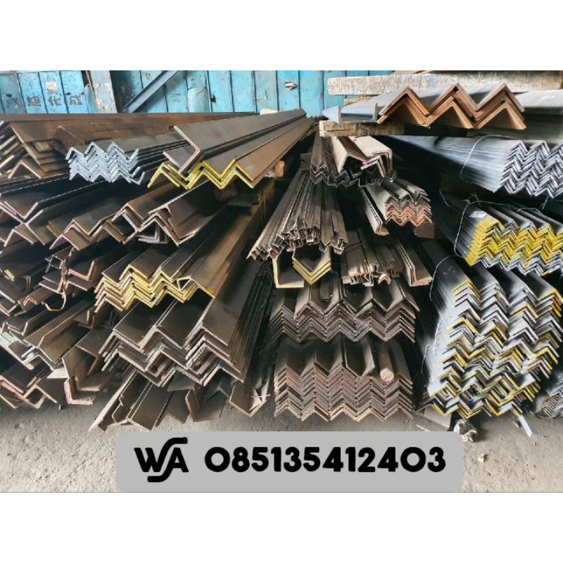Besi Siku 40 x 40 x 4 x 6 Meter