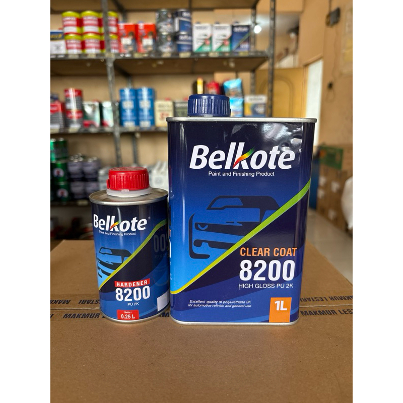 Belkote PU 2K Clear Coat 8200 Clear