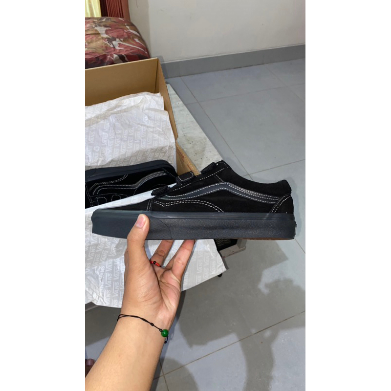 VANS OLDSKOOL VELCRO FULL BLACK