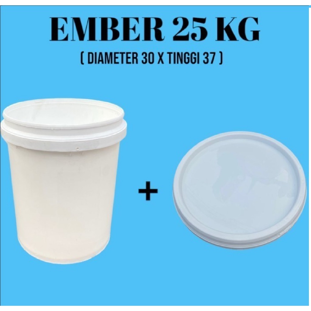 Ember plastik bekas cat 25kg murah/Ember cat bekas