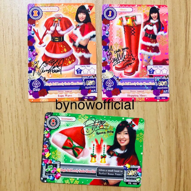 Aikatsu Card JKT48 Kartu Aikatsu Christmas JKT48 Asli