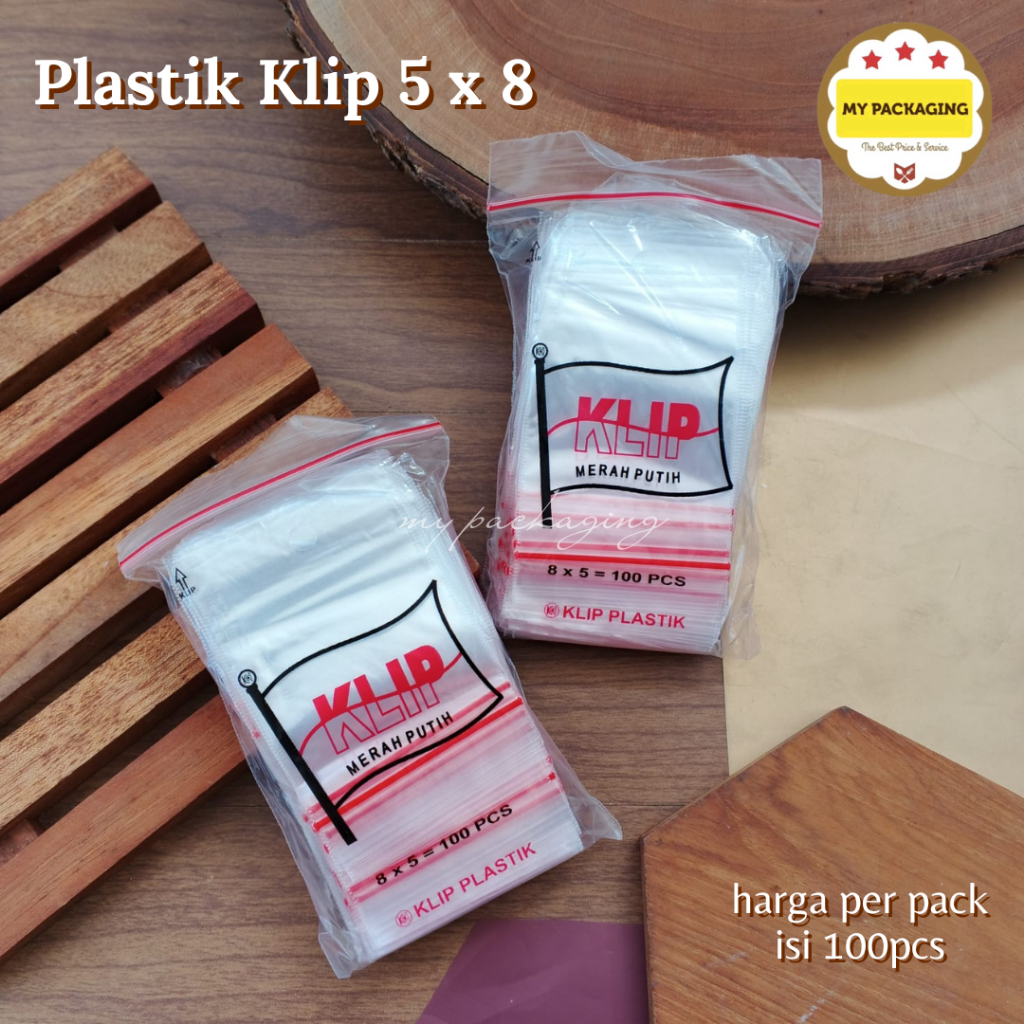 

Plastik Klip 5 x 8 - 100 lembar - bisa cod