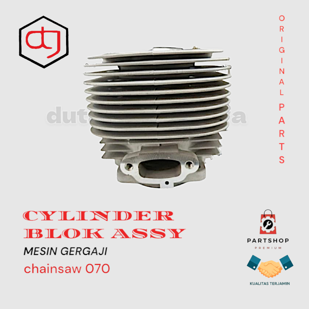 CYLINDER BLOK ASSY MESIN GERGAJI CHAINSAW BESAR 070 SENSO SINSO 070